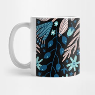 flower and leaves Mug